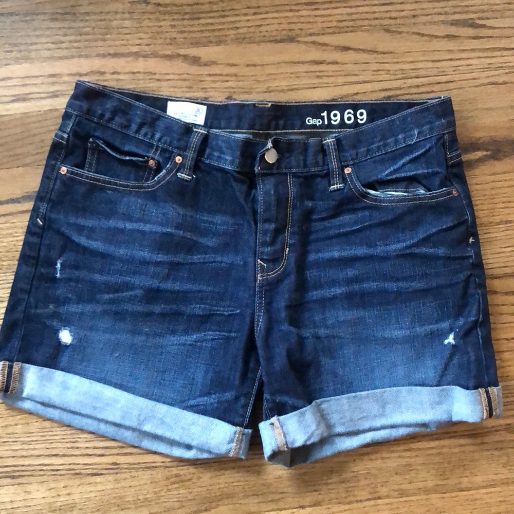 Gap jean shorts
